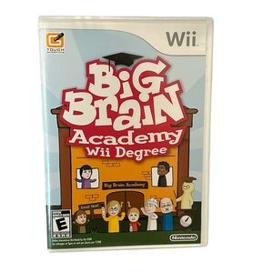 Nintendo Wii Big Brain Academy Video Game